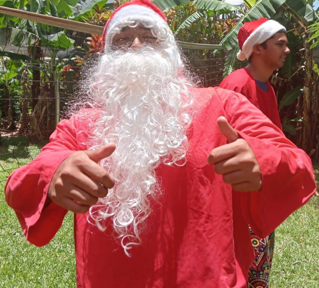 Santa Claus is ready